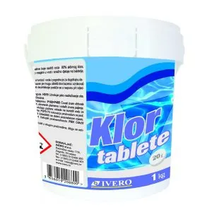 KLOR TABLETE 20 g, 1 kg
